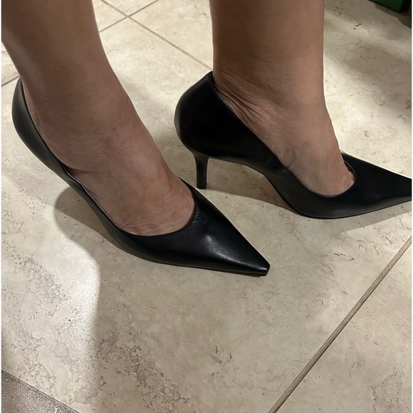 EUC J.V size 9.5 all leather elegant pointed heels 👠 - Picture 7 of 9